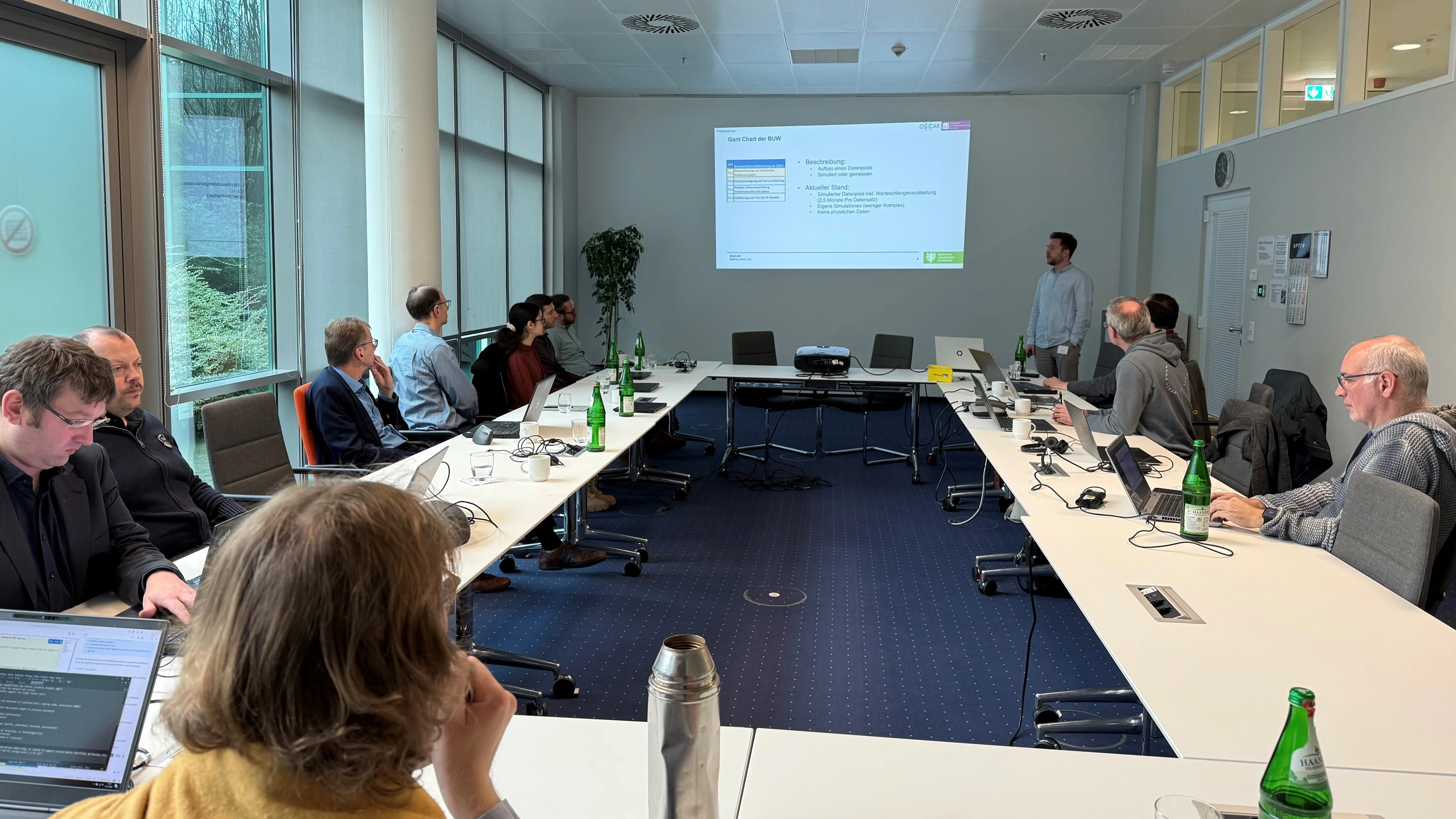 OSxCAR Partnertreffen November 2025 Besprechungsraum