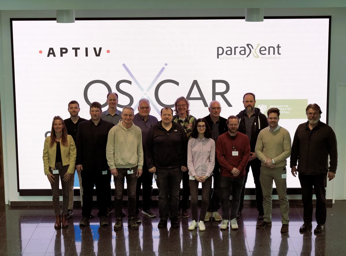 OSxCAR-Konsortium Teamfoto