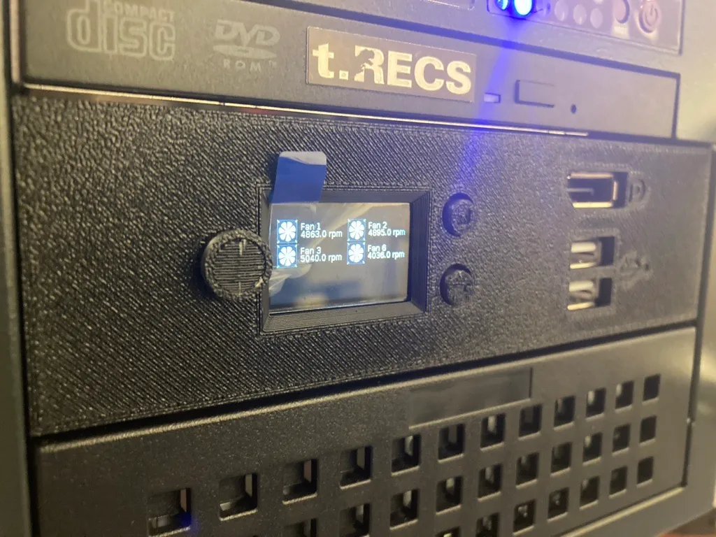 t.RECS Microserver Display